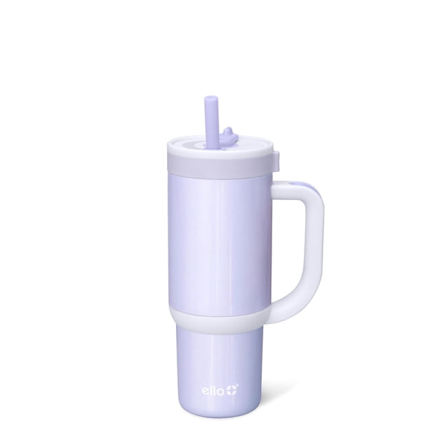 Vaso para niños Ello Oasis de acero inoxidable, 530 ml, a prueba de fugas