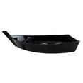 thumbnail image 4 of Ebros Japanese Black Plastic Lacquer Sushi Fishing Boat Serving Plate Set of Two, 4 of 8