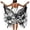 B White, variant on Summer Swimsuit for Women Plus Size Beach Dress Cover-Up Elastic Waist Skirt Lightweight Dress