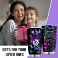 thumbnail image 2 of Daughter Gifts from Mom Dad, To My Daughter Tumbler with Straw and Lid 20oz, Best Birthday Gifts for Daughter Adult Ideas, Graduation Gifts for Daughter, 2 of 6