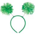thumbnail image 2 of Amscan Pom Yarn Spings Head Bopper, 9" x 4 1/2", Green, 2 of 2