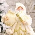thumbnail image 3 of Mini Viejo Modelo Algodón Navidad Papá Noel Juguete No Tóxico para El, 3 of 9