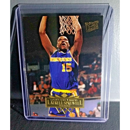 1995-96 Latrell Sprewell Fleer Ultra #64 Basketball Card
