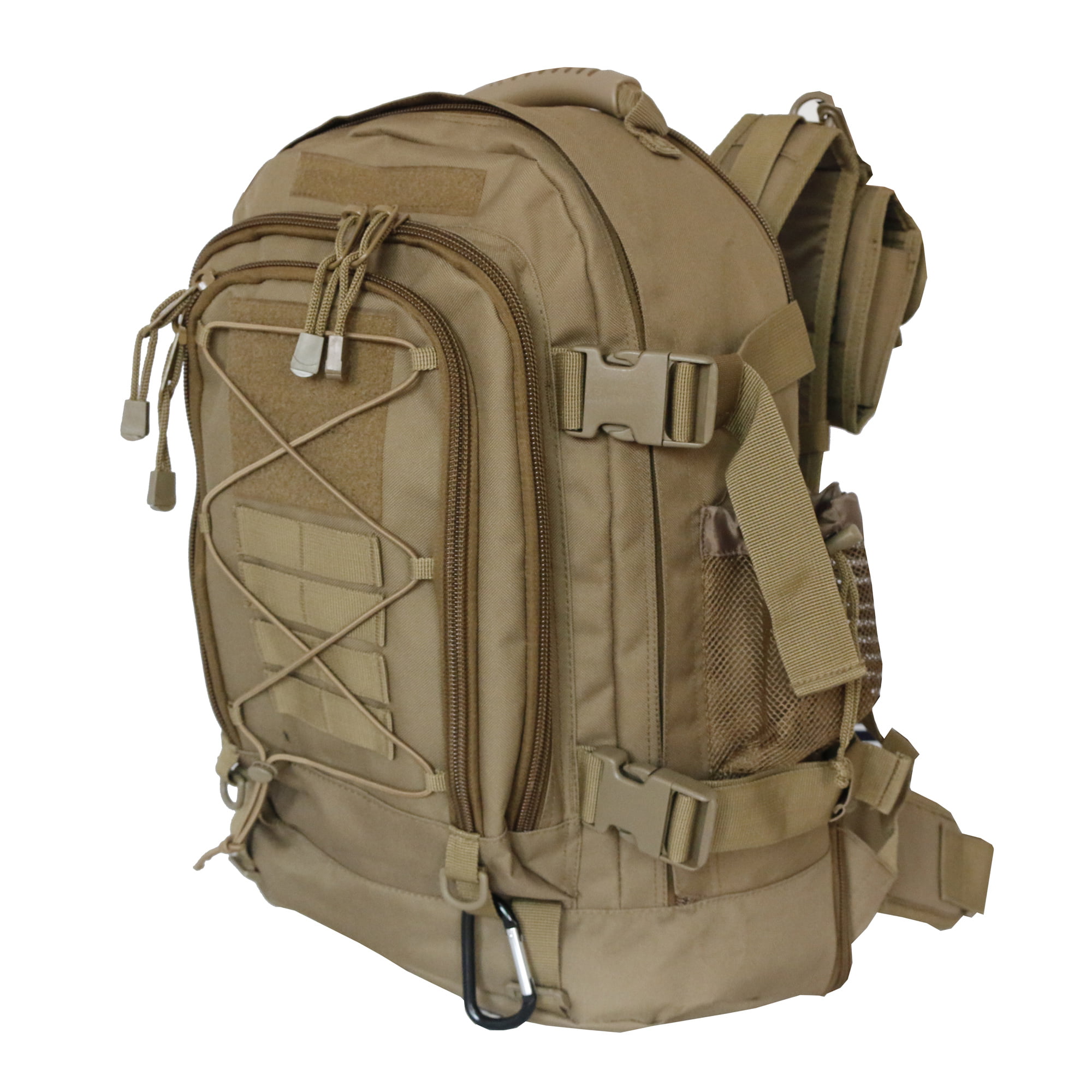 40L Outdoor Expandable Tactical Backpack Military Sport Camping Hiking Trekking 