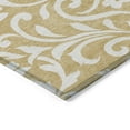 thumbnail image 4 of Addison Rugs Chantille Indoor/Outdoor Transitional Floral Gold Washable Rectangle Rug, 8' x 10', 4 of 6