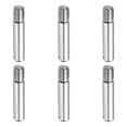 thumbnail image 1 of 6 Pcs M5 x 20mm Slotted Cylindrical Pins, 304 Stainless Steel External Thread Locating Parallel Pins, 1 of 6
