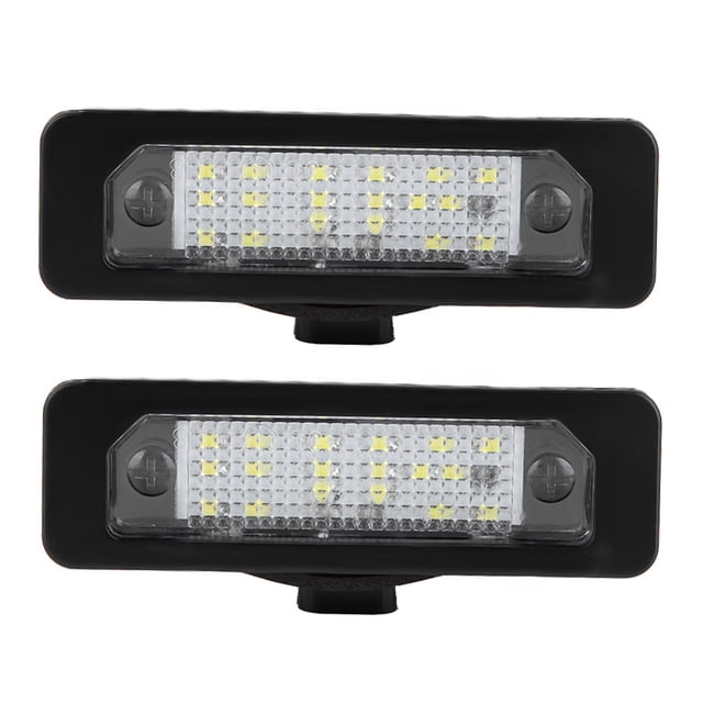 Lámpara de luz LED para matrícula de coche, 2 uds., para Ford Mustang Fusion Flex Taurus Jadeshay A