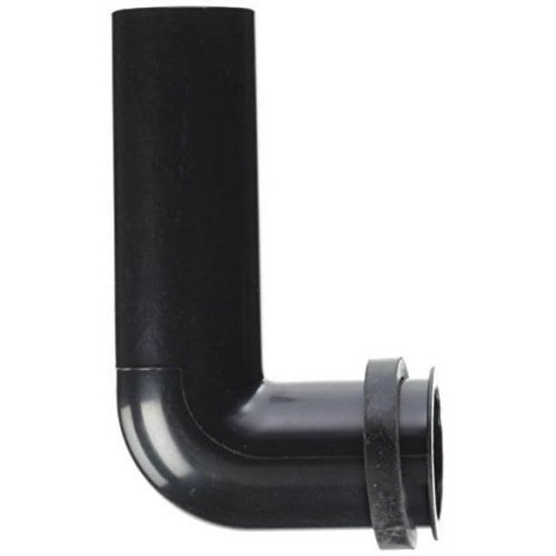 moen 1026 garbage disposal drain elbow & gasket replacement part, pack of 1, black