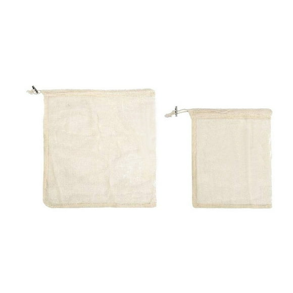 Reusable Food Storage Bags Reusable 8Pcs Mesh Bags Washable Bag for Storage Fruit Vegetable Reusable Storage Bags for Food