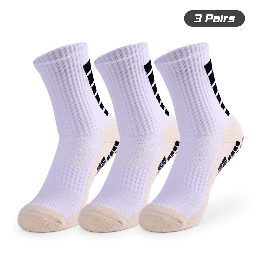 Men's Anti Slip Football Socks Compression Athletic Socks for