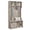 Rustic White and Honey Brown, variant on Hall Tree, Coat Rack with Shoe Bench, Entryway Furniture, Tri-Hooks, Rustic White and Honey Brown