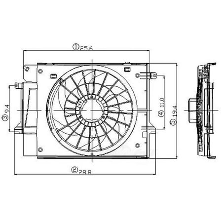 Engine Cooling Fan Assembly