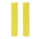 thumbnail image 1 of Correa de reloj universal de 20 mm con imán de silicona, correa de reloj ajustable para Amazfit Bip, color negro y amarillo, 1 of 5