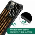 thumbnail image 4 of DJSOK Case for iPhone 15,Luxury Pattern Design Shockproof Rugged Cover,Cases for Man Woman-Classic Wood Grain Old Flag, 4 of 5