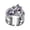 Clear, variant on Women's Rings Retro Geometric Ring Thorn Gemstone Ring Personality Men and Women Style Dark Style Hollow Metal Open Ring High-end Sense Ring Female up to 45% off