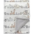 thumbnail image 2 of CREVENT Baby Gift Set Storage Basket with Baby Blanket,Security Blanket,Taggie,Gift Bag with Ribbon,Ivory,Unisex,4Items, 2 of 7
