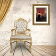thumbnail image 3 of Lynch, Brent  12x14 Gold Ornate Wood Framed with Double Matting Museum Art Print Titled - Evening Lounge, 3 of 4