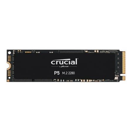 Crucial - P5 1TB 3D NAND PCIe Gen 3 x4 NVMe Internal Solid State Drive M.2