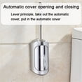 thumbnail image 4 of Bearachild Escobilla de baño ABS inoxidable Portaescobillas Antideslizante Accesorios de limpieza de baño Juegos de accesorios de baño No.03 Bearachild HA000210-03, 4 of 6