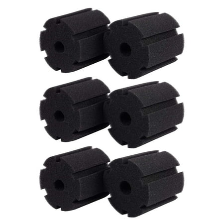 6X Replacement Sponge Filter for XY-380 Black