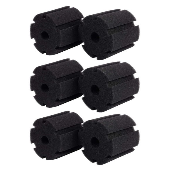 6X Replacement Sponge Filter for XY-380 Black