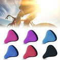 thumbnail image 2 of Housse de Selle de Vélo Confortable Douce et Respirante Rouge, 2 of 9