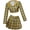 Yellow, variant on Yellow Plaid Clueless Cher Dress Crop Top Skirt Suit Outfit for Women Girls