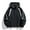 Black, variant on Christmas Clearance Ofreoo Men's Stitching Drawstring Hooded Slim Fashion Jacket Coat Outwear