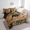 thumbnail image 2 of Feelyou Bear Animal Bedding Comforter Set 7 Pieces, Farmhouse Queen Bedding Sets, 2 of 7