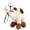 White, variant on Camel Plush Toy Soft Fluffy Stuffed Animal Desert Doll with Double Hump and Big Eyes Premium Plush Fabric 13.7 Inch Brown Birthday Christmas Gift Home Bedroom Decor Brown