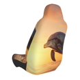 thumbnail image 2 of Pofeuu Sunset Dancing Dolphin A Print Automotive Car Seat Covers Flat Cloth Full Set Seat Covers,Car Seat Covers front seats for Cars Trucks and SUVs, 2 of 5