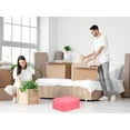 thumbnail image 6 of Unique Bargains 1 Pack Clothes Storage Bags Moving Bags Pink 21.5*14*8in, 6 of 7