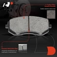 thumbnail image 4 of A-Premium 11.55 inch (293.5mm) Front Drilled and Slotted Disc Brake Rotors + Ceramic Pads Kit Compatible with Select Subaru Models - Legacy 06-13 Outback 05-13 Forester 09-13 Baja 05-06 Impreza, 4 of 8