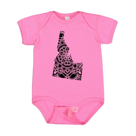 

Inktastic Idaho Silhouette Mandala Gift Baby Boy or Baby Girl Bodysuit