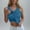 Blue, variant on Now Available! Kilaqueen Womens Ribbed Camisole Tops Athletic Scoop Neck Built-in Bra Undershirt Lightweight Bodybuilding Quick Dry Running Tops