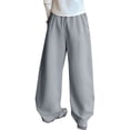 thumbnail image 4 of Generic Boys Baggy Sweatpants Barrel Ankle Trousers Straight Leg Open Bottom Casual Sweat Pants Elastic Waist Joggers Pants Pockets, 4 of 4