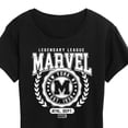 thumbnail image 3 of Marvel - Collegiate - Women's Short Sleeve Graphic T-Shirt, 3 of 5