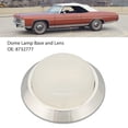 thumbnail image 3 of Lente de Lámpara de Domo Interior, Base de Luz de Domo y Lente Larga Durabilidad ABS 8732777 Instalación Simple para Nova Impala Camaro, 3 of 7