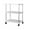 WHITE #0, variant on Large Mobile Storage Cart | Multi-Layer Adjustable Floor Shelving Unit with Wheels for Kitchen, Bathroom Organizer | White or Black Plastic Rack