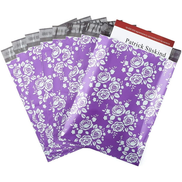 Metronic 10X13 Rose Floral Pattern 100 Pack Poly Mailers ...