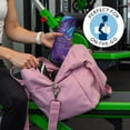 thumbnail image 5 of Colorful Tropical Leaf Pattern Hot Yoga Mat Towel Non Slip for Hot Yoga - Quick-Drying Yoga Mat Cover with 4 Corner Pockets with Travel Bag - Hot Yoga Towel Non Slip 70"x26", 5 of 6