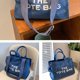 thumbnail image 3 of Nuevo Bolso de mano de gran capacidad con estampado de letras de lona, ​​decoración a rayas, bolso de hombro inclinado, blanco, 3 of 5