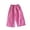 21Hot Pink75, variant on CAIVO Girls Summer Casual Pants Straight Leg Lightweight Toddler Baby Carrot Style Trousers Boho Solid Color Kids Bottoms