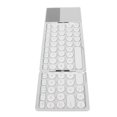 thumbnail image 1 of Foldable  Keyboard, BT Folding Wireless Portable Keyboard with TouchPad, 64 Keys USB Rechargeable Travel Keyboards, 1 of 7