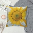 thumbnail image 2 of Creowell Daisy Big Bright Daisy Round Pillow with Hidden Zipper Decorative Home Decor Square Indoor/Outdoor Throw Pillowcase，Multi-Size, 2 of 5