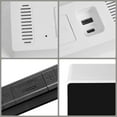 thumbnail image 3 of Unique Bargains Dimmable Digital LED Alarm Clock Orange 7.1"L x 1.4"W x 2.6"H, 3 of 6