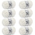 thumbnail image 1 of Lana gruesa Cozyful #10 Jumbo Chenille, 8 madejas, color crema, 1 of 8