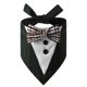 thumbnail image 1 of Esmoquin para perros grandes, regalo de compromiso, traje de boda para perros con pajarita, vestido de novia de esmoquin para perros, pañuelo, L, 1 of 5