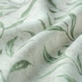 thumbnail image 3 of Curtain Valances Leaves Meticulous Printed Window Curtains for Kitchen, Top Rod Pocket 52x18 Valance for Farmhouse Small Window, Green, One Panel, 3 of 6