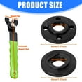 thumbnail image 5 of YIEMEEN Angle Grinder Flange Wrench Set With 5/8 Thread Adjustable Spanner Wrench Steel Tool For Grinding Disc Replacement, 5 of 10